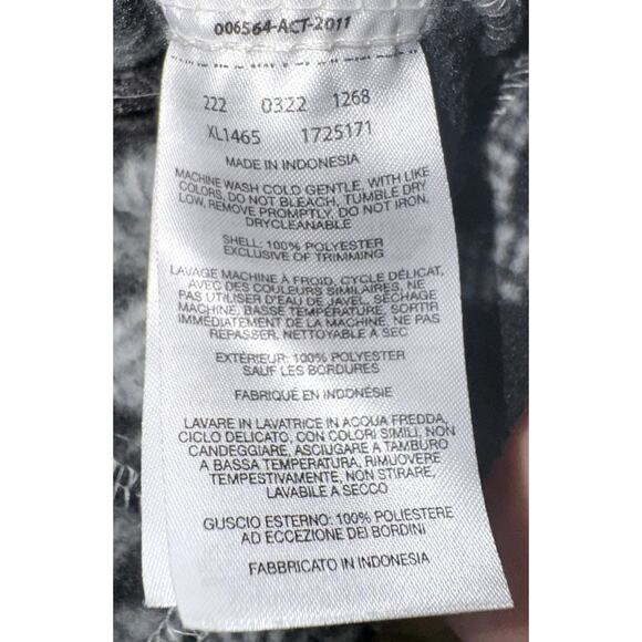 Geometric Black and White Women's Jacket - Picture 8 of 8